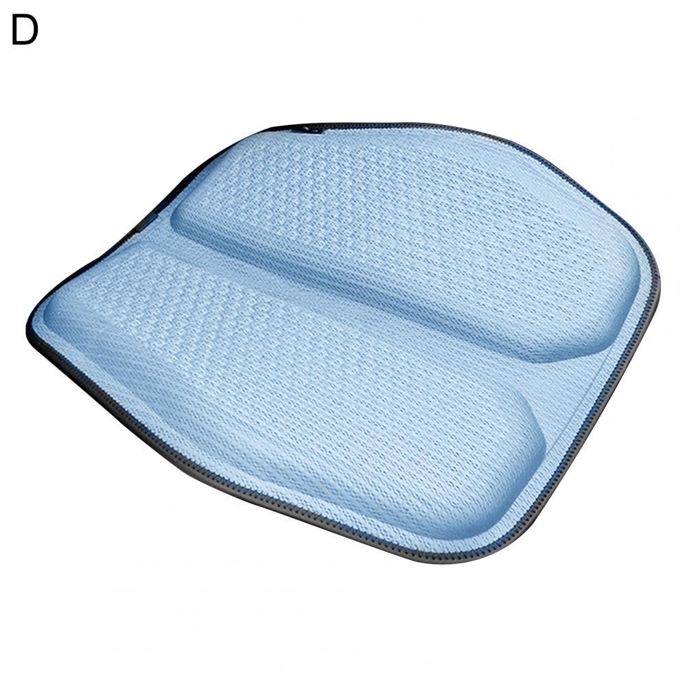 Coussin de siège de voiture en Gel élastique d'été, pour la maison, le bureau, le canapé: D