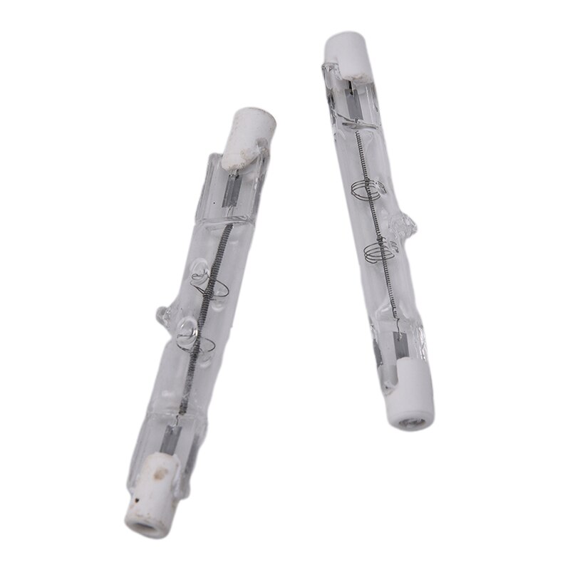 Bombilla halógena R7s, 100W, 200W, lámpara halógena de 78mm, 220V, tamaño de 78mm