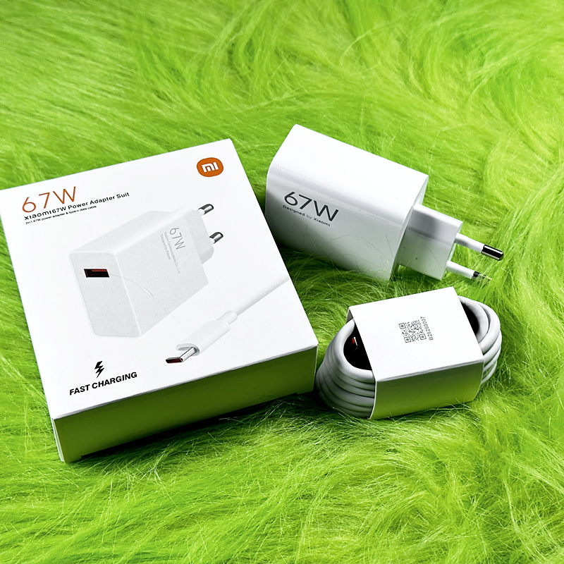Xiaomi-cargador Turbo Original de 67W, adaptador europeo de carga rápida, Cable Usb tipo C para Redmi Note 13 Pro Mi 13 Lite K60 K60E K50 CIVI 3 2
