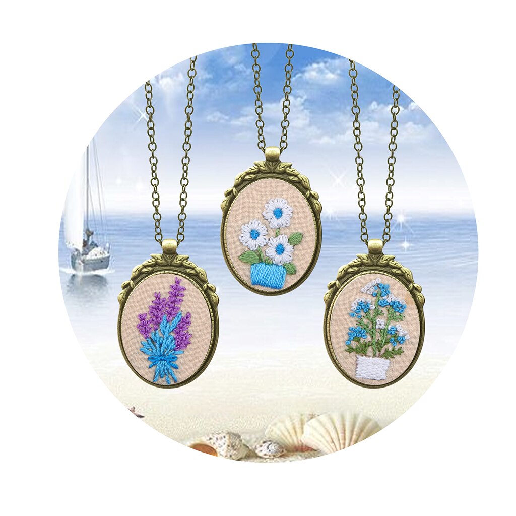 Embroidery Sampler Kits DIY embroidery Crafts For Beginner Handwork