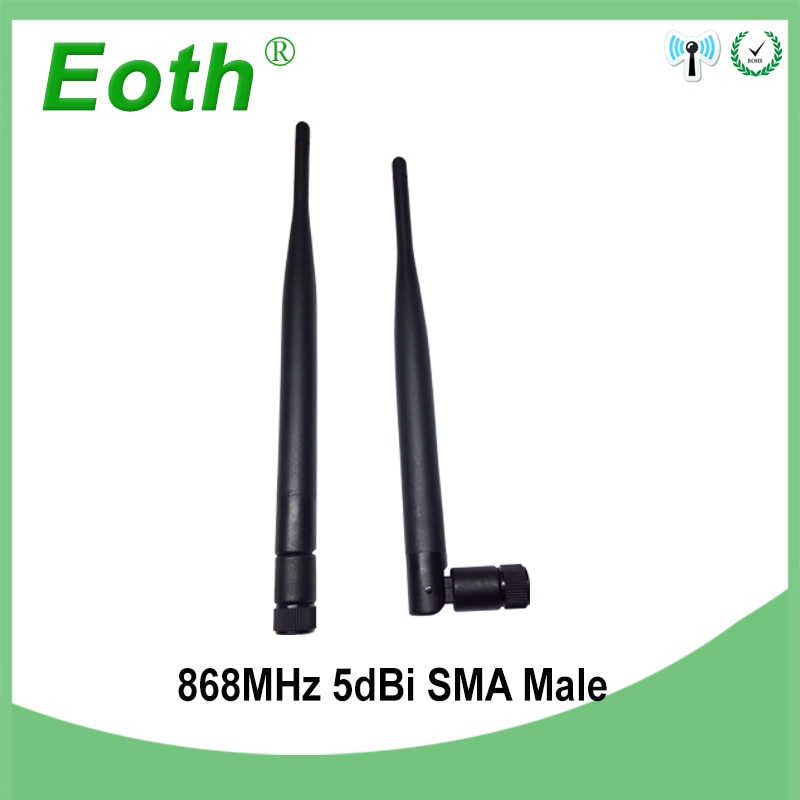 868 MHz 915 MHz lora antenne 5dbi SMA connecteur mâle antenne GSM droite 868 MHz 915 MHz antenne pour répéteur de signal gsm Lorawan