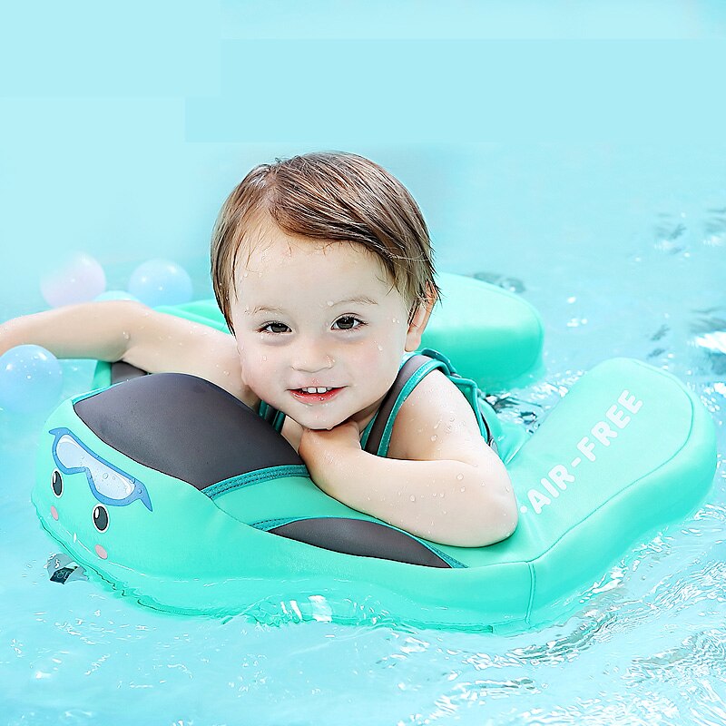 Enfant natation anneau sécurité Non-gonflable flotteur couché infantile enfants natation piscine accessoires cercle bain jouets flotteur natation formateur