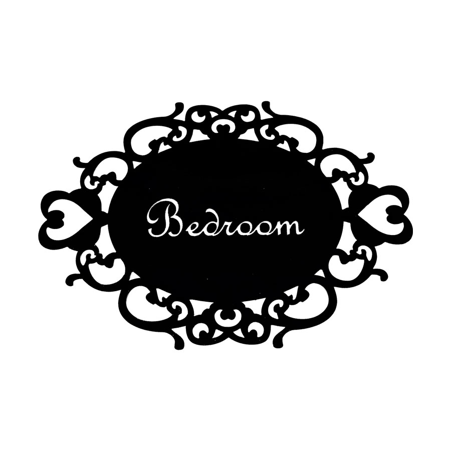 Bedroom Bathroom Toilet WC Door Sign Wall Sticker Signage Acrylic Mirror Oval Indicator Home Decor House Moving: L / light green