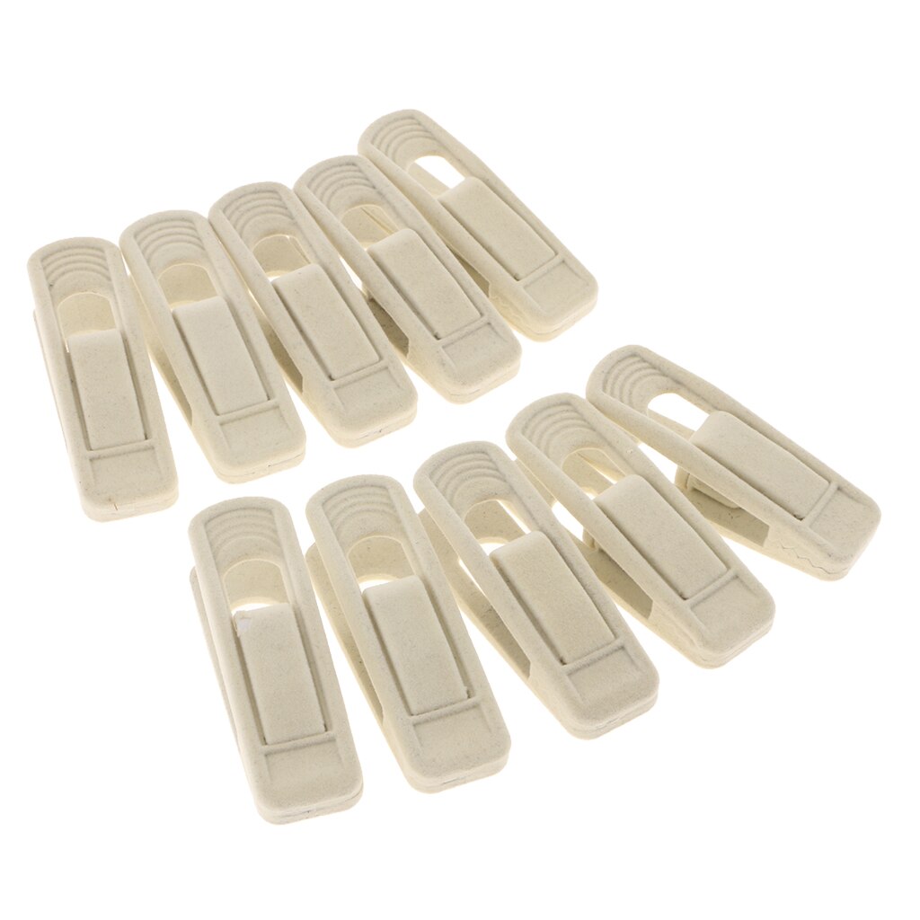 Pinces à vêtements antidérapantes floquées en velours, pinces à vêtements, cintres pour pantalons, pinces à papier Photo, forte adhérence, 10 pièces