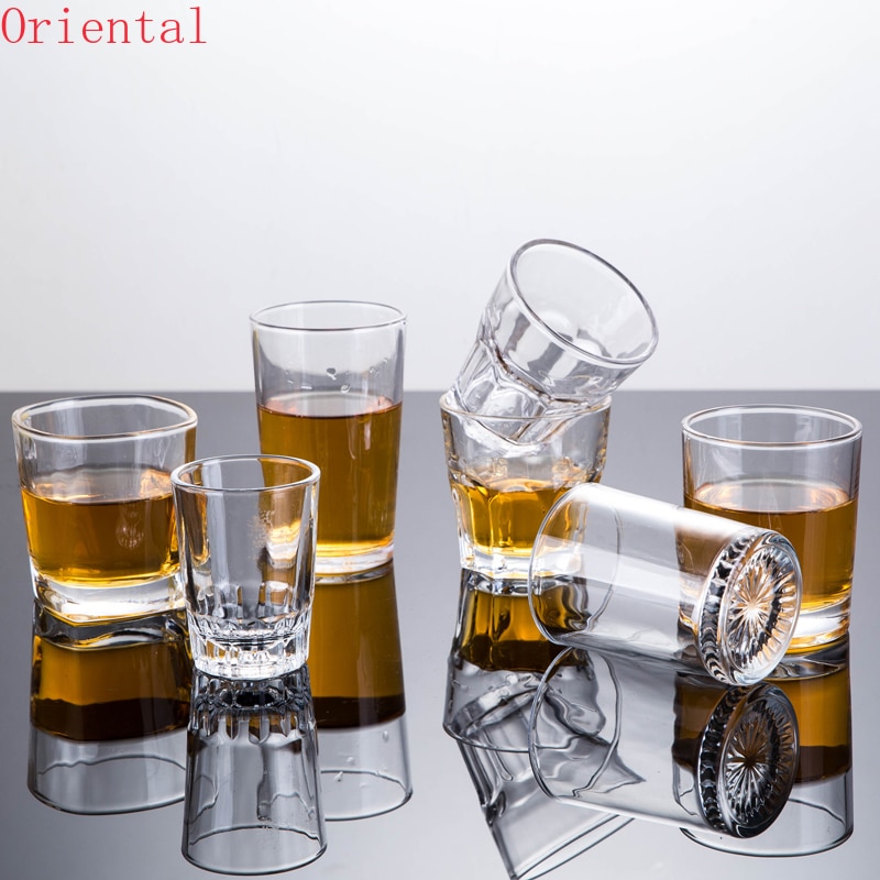 1PCS Mug Crystal Cup Shot Toughened Glass Cup High... – Grandado