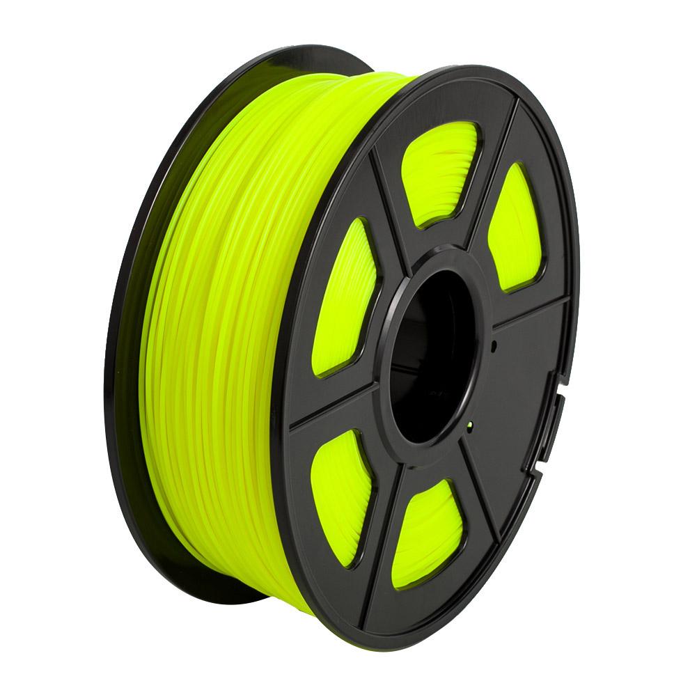 Filamentos de impresora 3D ABS 330m 4 colores pluma de impresión 3D hilos de plástico alambre 1,75mm consumibles de impresora, fácil de manejar impresión: YELLOW