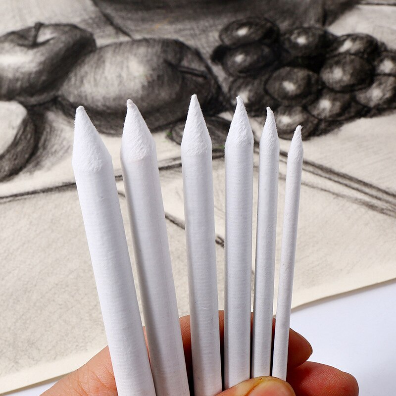 Herramienta de dibujo de arte duradero, lápiz de papel Pastel para bocetos, escuela, suministros de pintura de bocetos, 3/6/8 Uds.