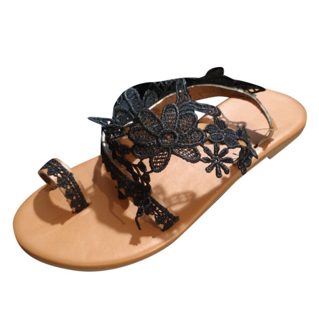 Mode Schoenen Vrouwen Zomer Sandalen Bohemen Kristal Parel Platte Zolen Toevallige Sexy Schoenen Vrouwelijke Buiten Toevallige Sandalen