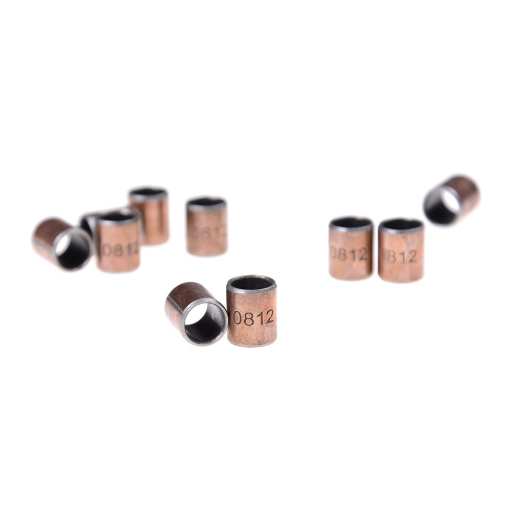 10 kpl kulutusta kestävä sf -1 itsevoiteleva laakeriholkki 8mm x 10mm x 12mm