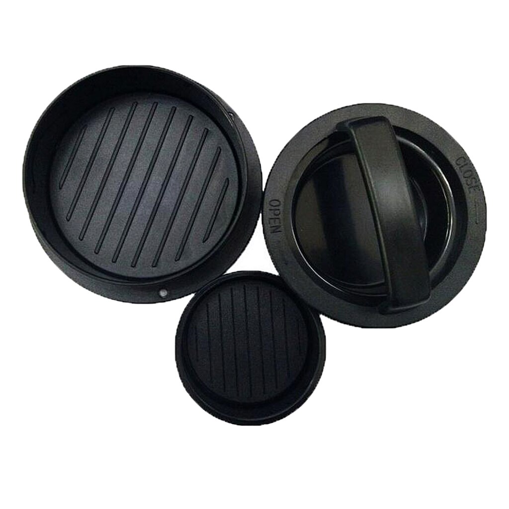 Simple Plastic Patty Press Form Hamburger Mold Maker Round Meat Mince BBQ