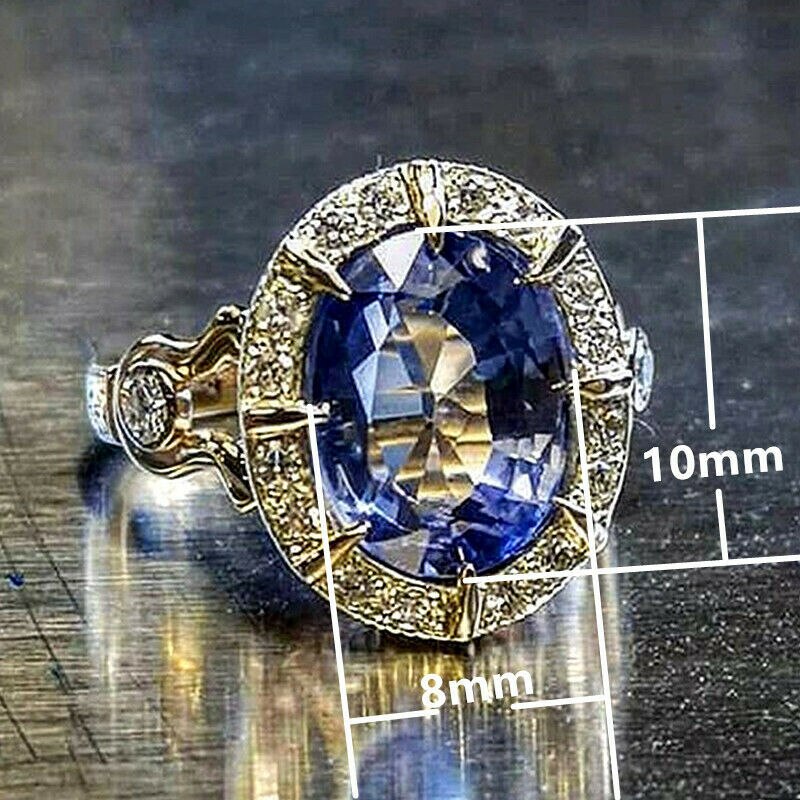 14k ouro natural anel de safira para mulher masculino anillos de bizuteria pedra preciosa birthstone jóias bague diamant 14k caixa de anel de ouro