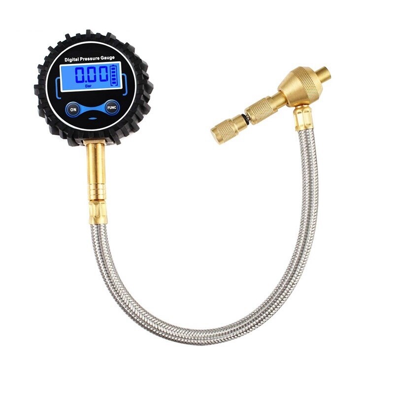 Digitale Display Manometer Multifunctionele Manometer Manometer Ontluchting Koper Joint Rvs Air Pijp