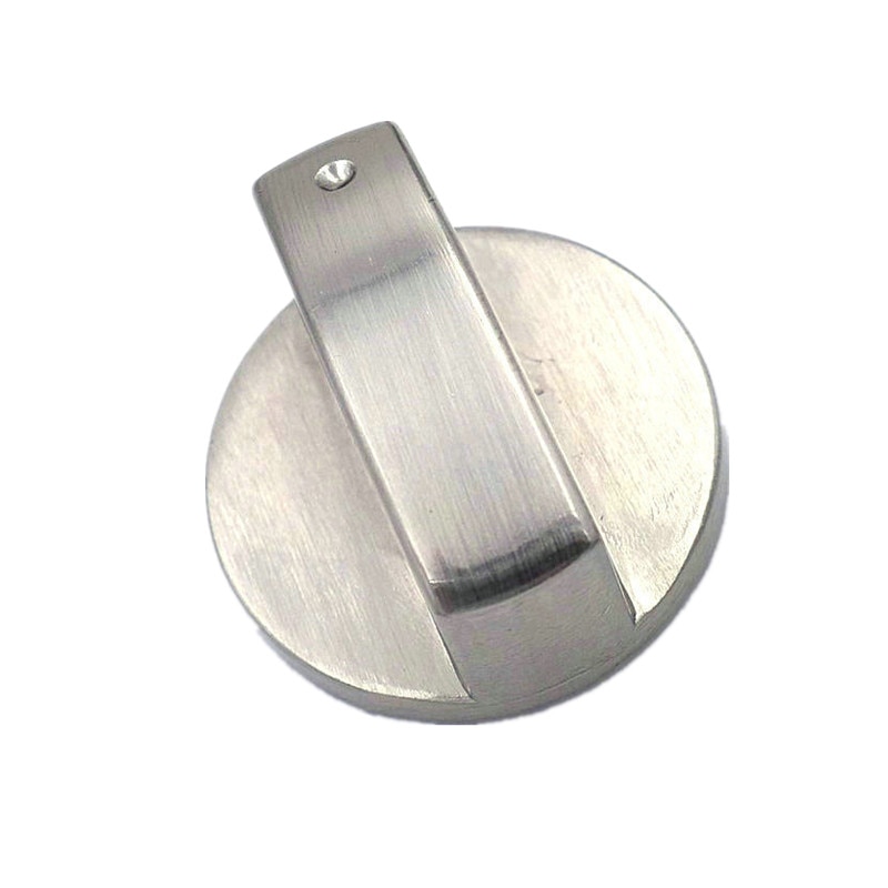 1Pc Universal Silver Gasfornuis Knoppen Fornuis Oven Schakelaar 6Mm Gas Fornuis Accessoires Vergadering Button