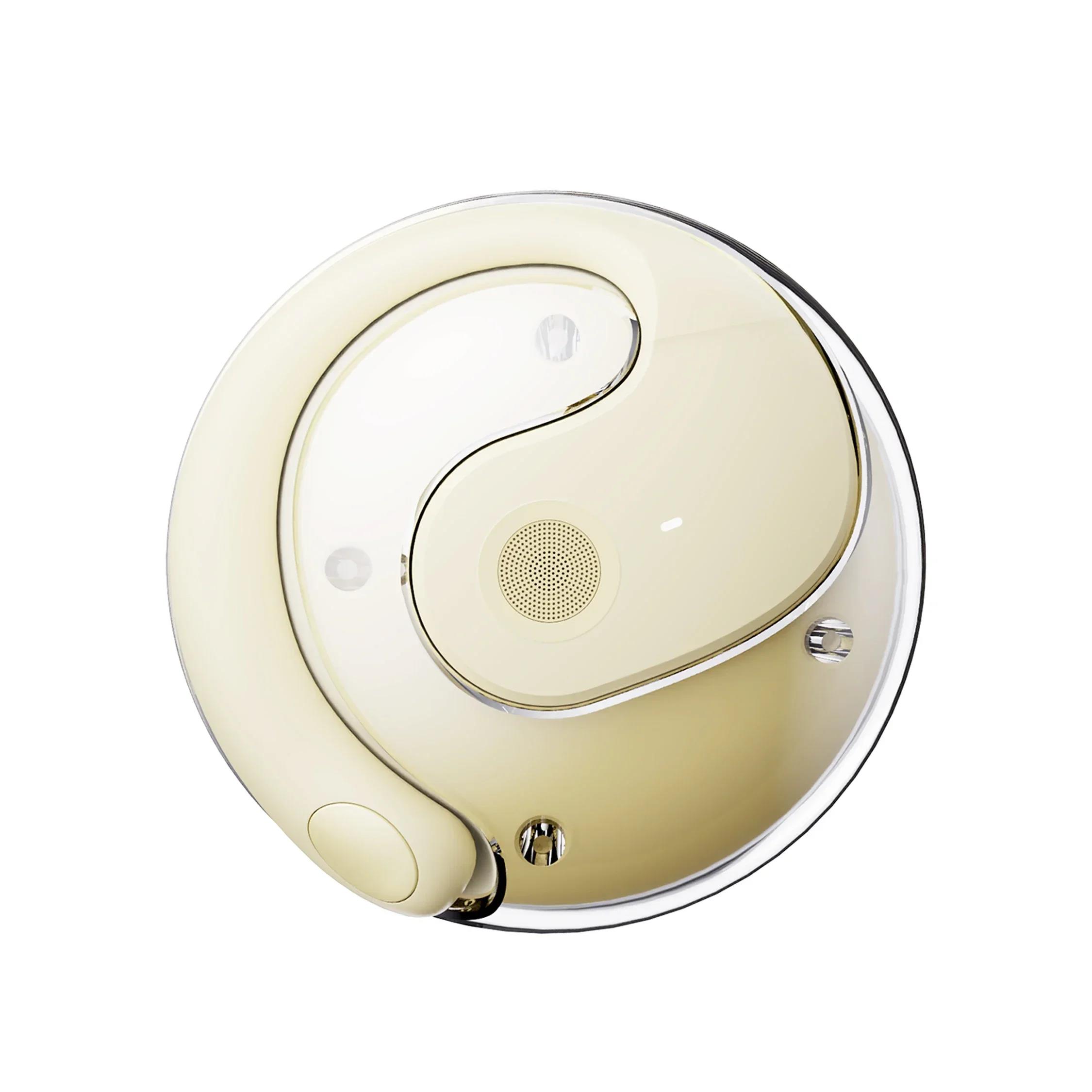 Auricolari sportivi senza fili Bluetooth 5.3 Batteria a lunga durata Auricolari HIFI Qualità del suono Cuffie Chiamata HD intelligente con microfono per Xiaomi: BIANCO