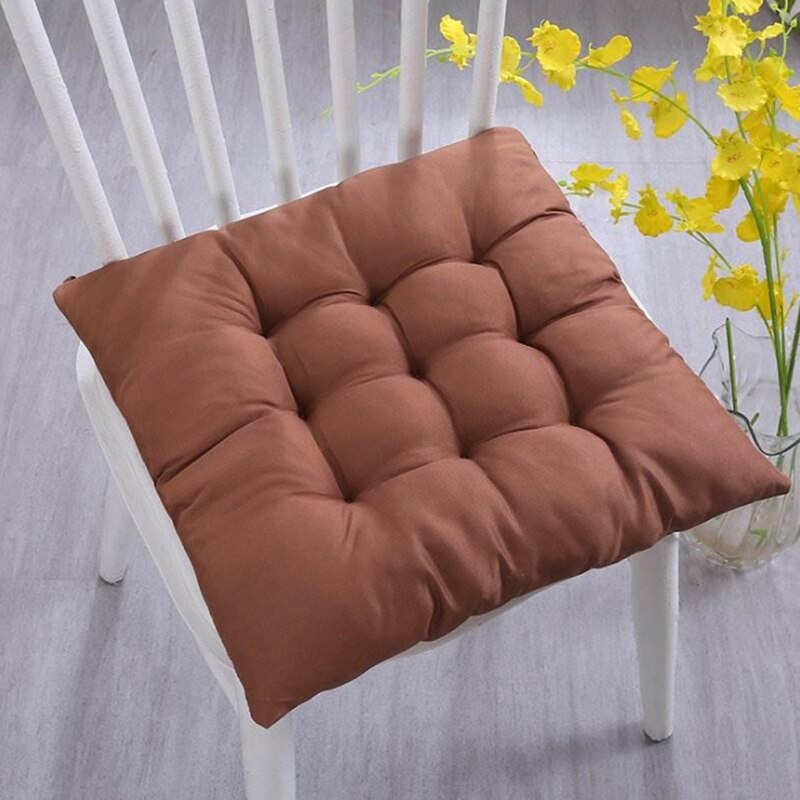Soft Coffee Seat Pads for Dining Chair 40X40cm Cushion