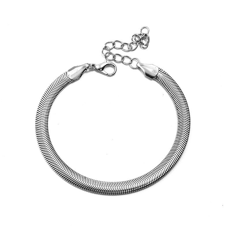 Silver Color Stretchy 1/2/3/4/5 Rows Bracelet Anklet Ankle chain Rhinestones Foot Jewelry Crystal Bracelet: Antique Bronze Plated