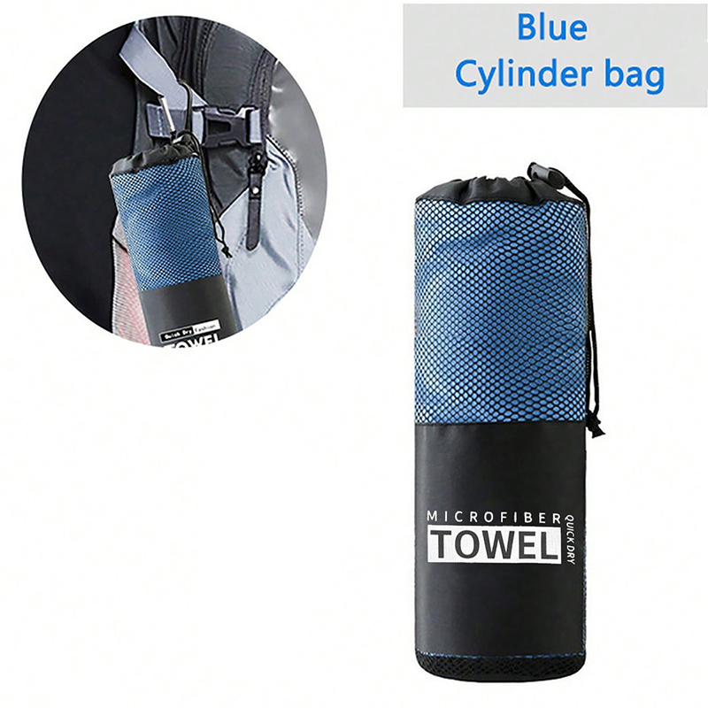 Sneldrogende sporthanddoek 73 x 149cm blauw grijs groen oranje zwemmen sportschool fitness kamperen hardlopen strand washandje handdoeken: Rood