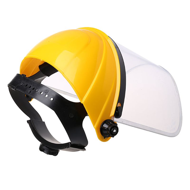 Clear Full Face Shield Safety Helmet Visor Mask For Automotive Construction M3GD