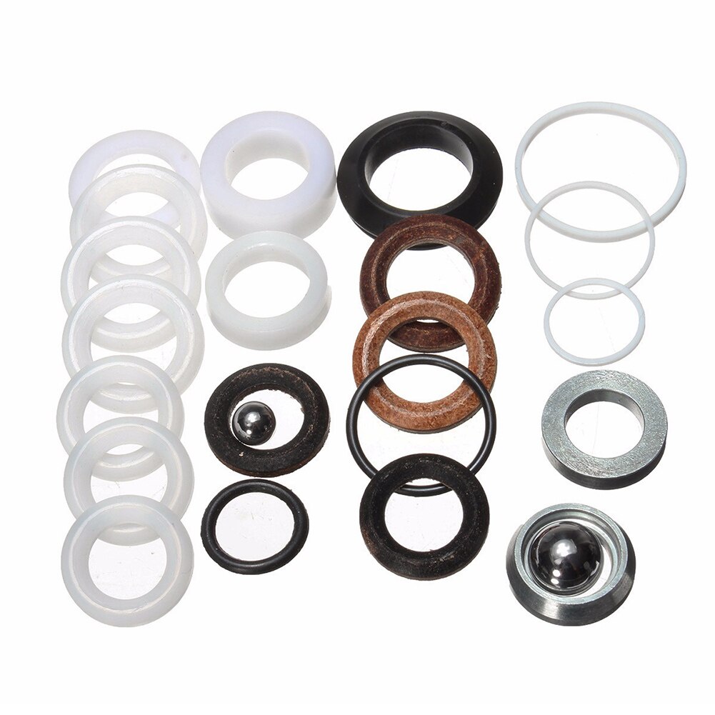 23pcs/set Airless Spray Seal Repair Kit Seal Assortment Easily Installation Sealing Gasket Washer Personal Car Elements