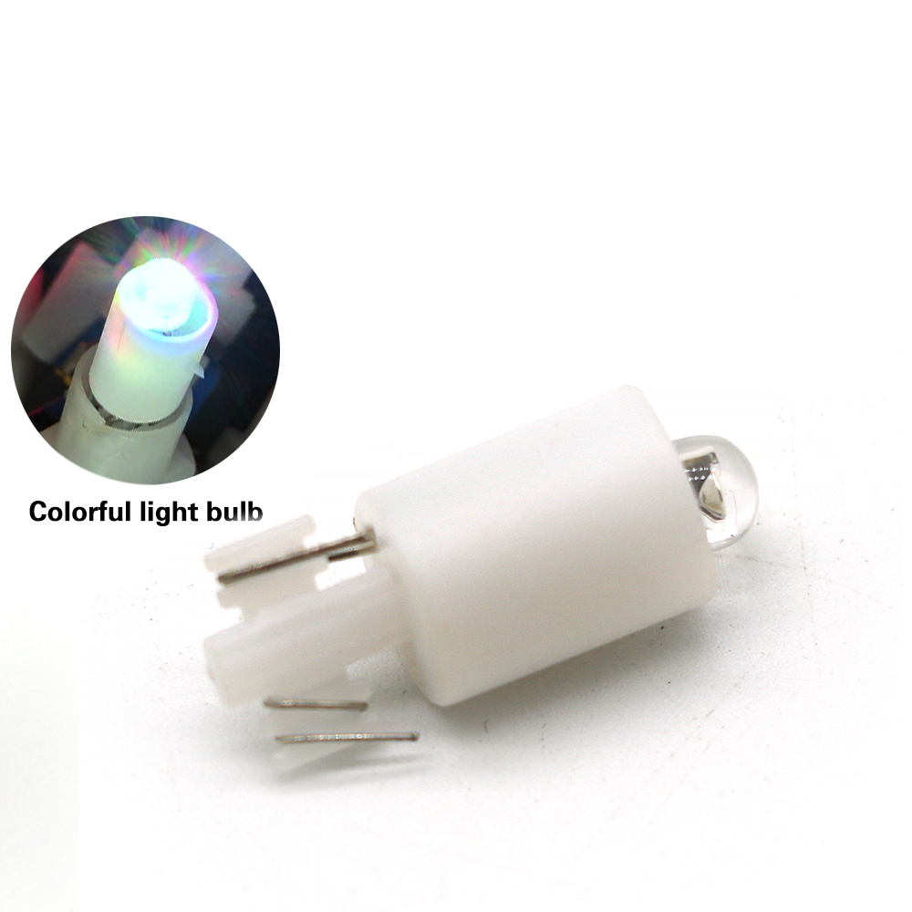 20 Stuks 5V Tot 12V Led Lamp Verlichte Drukknop Lamp Kleurrijke Lichtbron Arcade Game Vending Klauw Machine Flipperkast Onderdelen: Light Grey