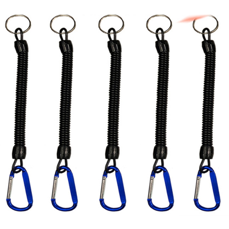 5 pièces/lot escalade mousqueton corde canotage Kayak Camping sécurisé mousqueton serrure sécurisée outils avec ressort