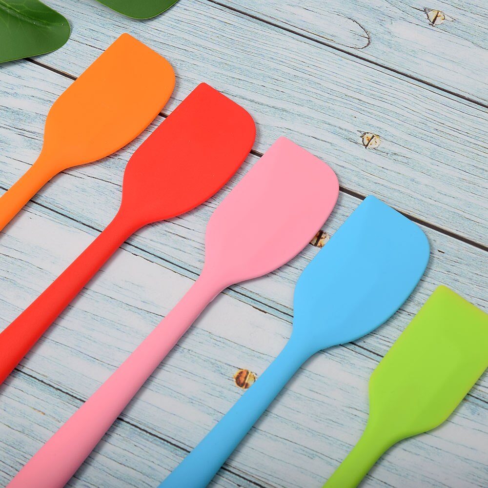 Baking Scraper Spatula Cake Non Stick Silicone Spatula Spoon High Heat Resistant Kitchen Scraper For Baking Roasting Turkey