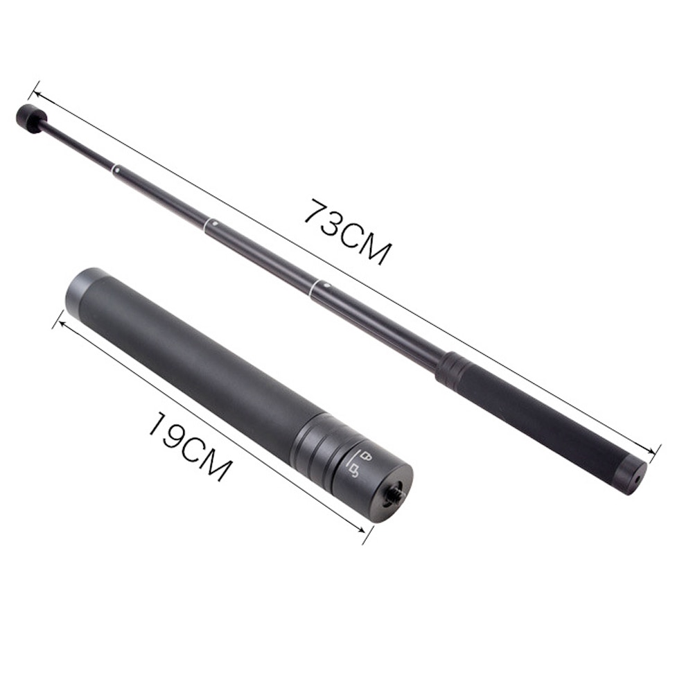 Gimbal Extension Pole - 740mm Max Length - Aluminum & PC - for DJI OM 4, OSMO Mobile 2/3