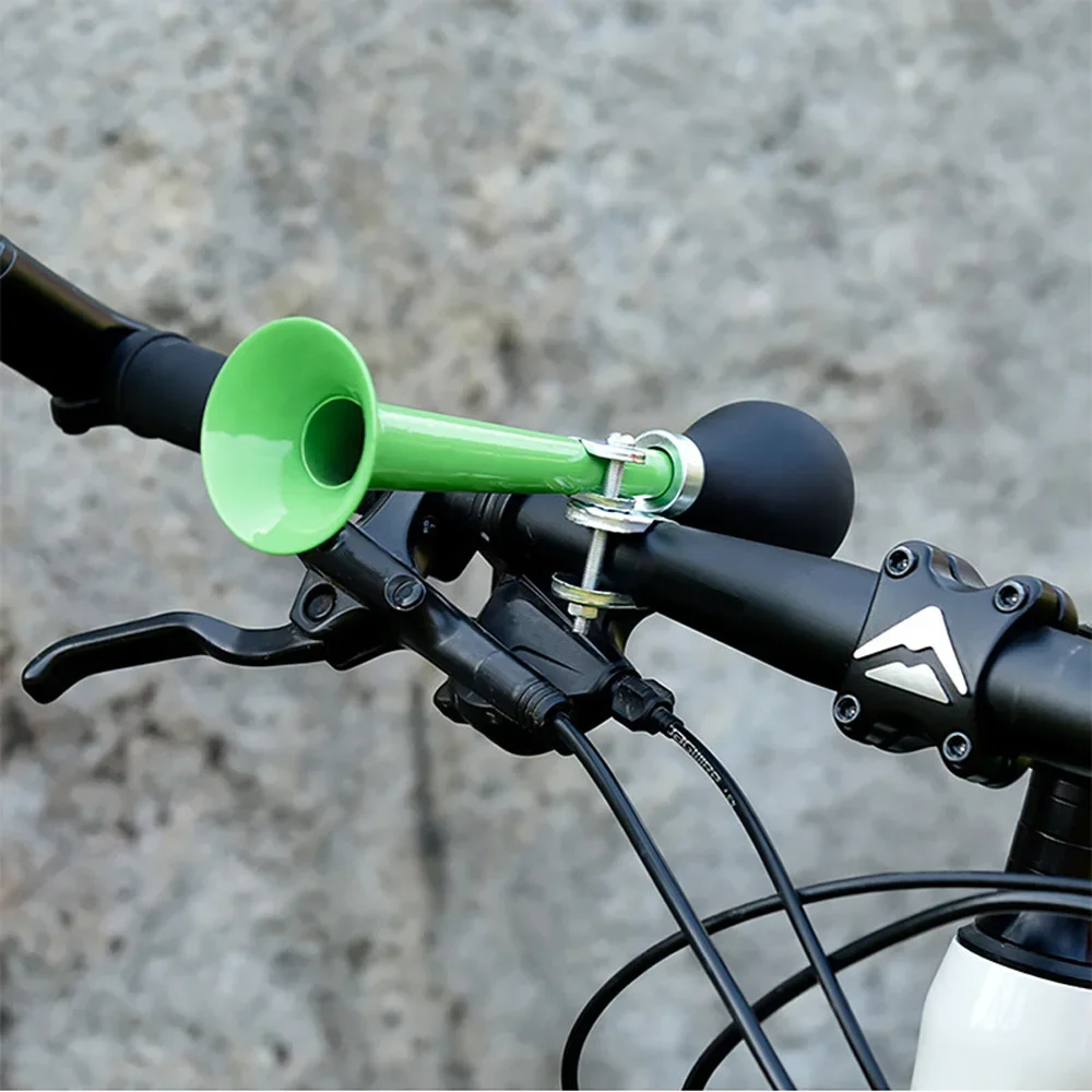 Bocina de aire para bicicleta de montaña, timbre de seguridad para manillar de bicicleta de carretera, accesorios para bicicleta, 1 ud.