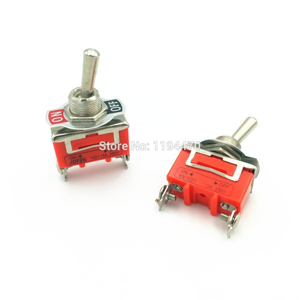 2pcs Latching Toggle Switch 1021 2-Pin 2 Position ... – Grandado