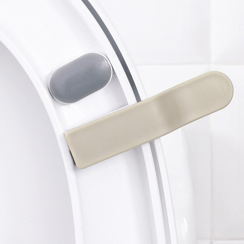 Toalettlockshållare lyftanordning closepall sitsskydd öppnat handtag plast toaletthandtag badrumstillbehör