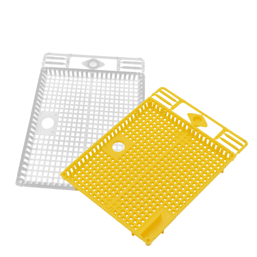 1PCS Intrudction Frame Kooi Om Kolonie Druk In Kam Grote Ruimte Val Koningin Tegen Isoleren Plastic Bijenteelt tool Levert