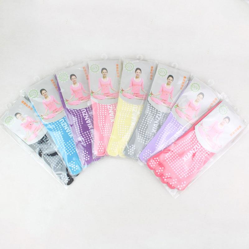 Colorful Socks Unisex Five Finger Massage Massage Sport Toe Slip Breathable Exercise Yoga Newly Comfortable