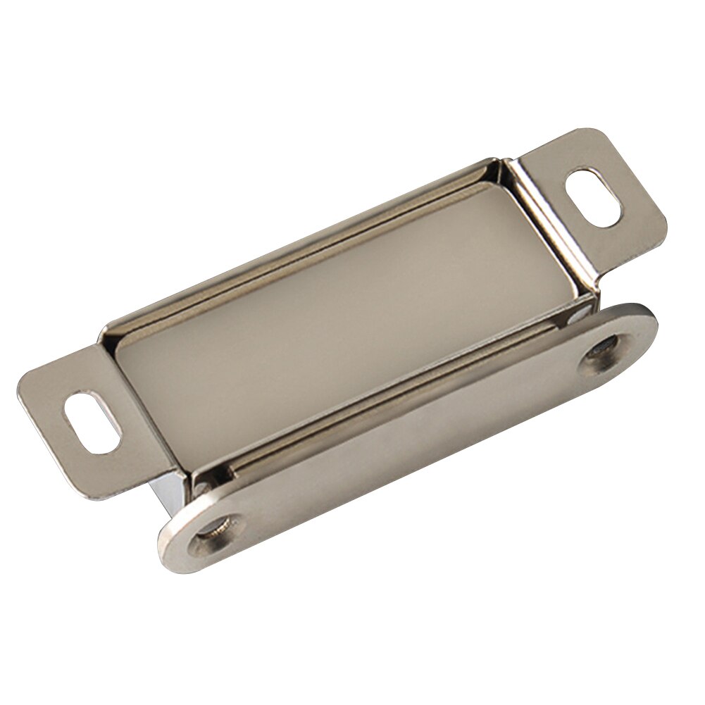 3pcs 25kg Stainless Steel Heavy Duty Pull Cabinet Cupboard Closet Magnetic Door Catch Smooth Home Furniture With Screws Kitchen