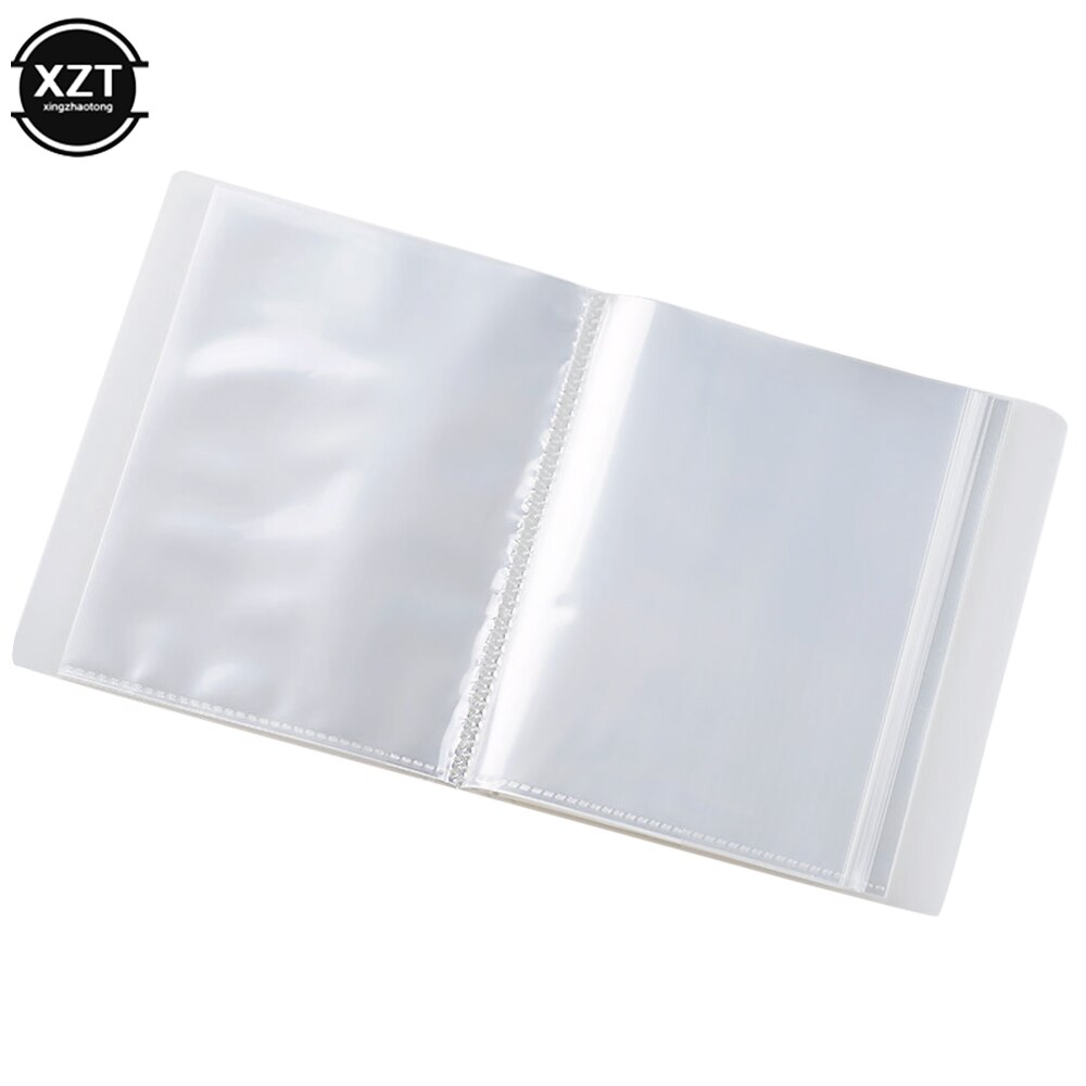 transparent Fotoalbum Lagerung Taschen A6 40 seiten Große Kapazität Aufkleber EinfüGen Seite DIY sofortig Bilder PP Lagerung Veranstalter