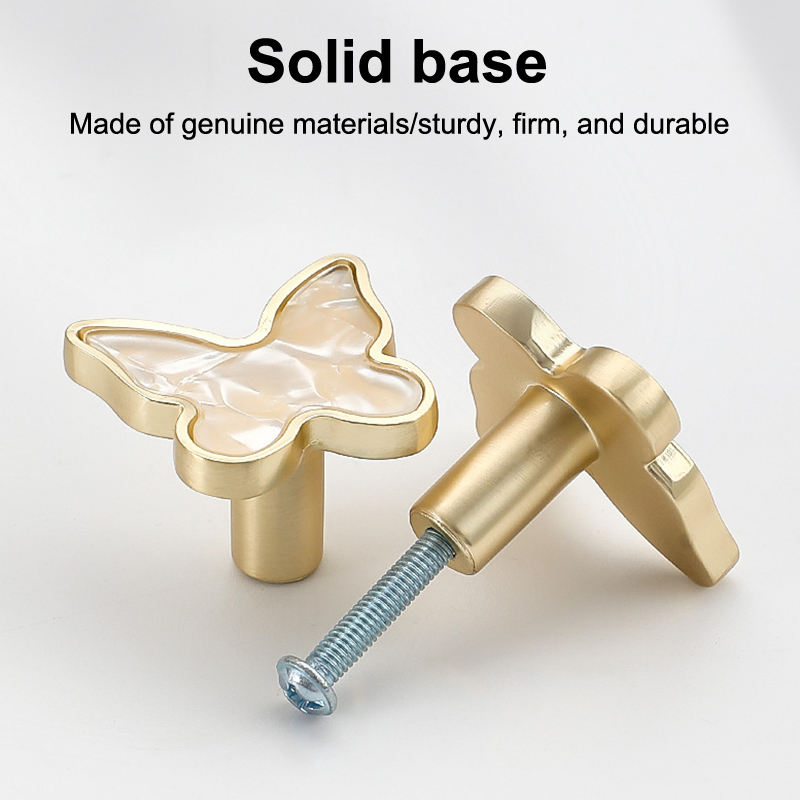 Manijas para cajones, muebles de armario, manijas de cocina para perilla de gabinete, puerta, cajón, muebles, manija en forma de mariposa