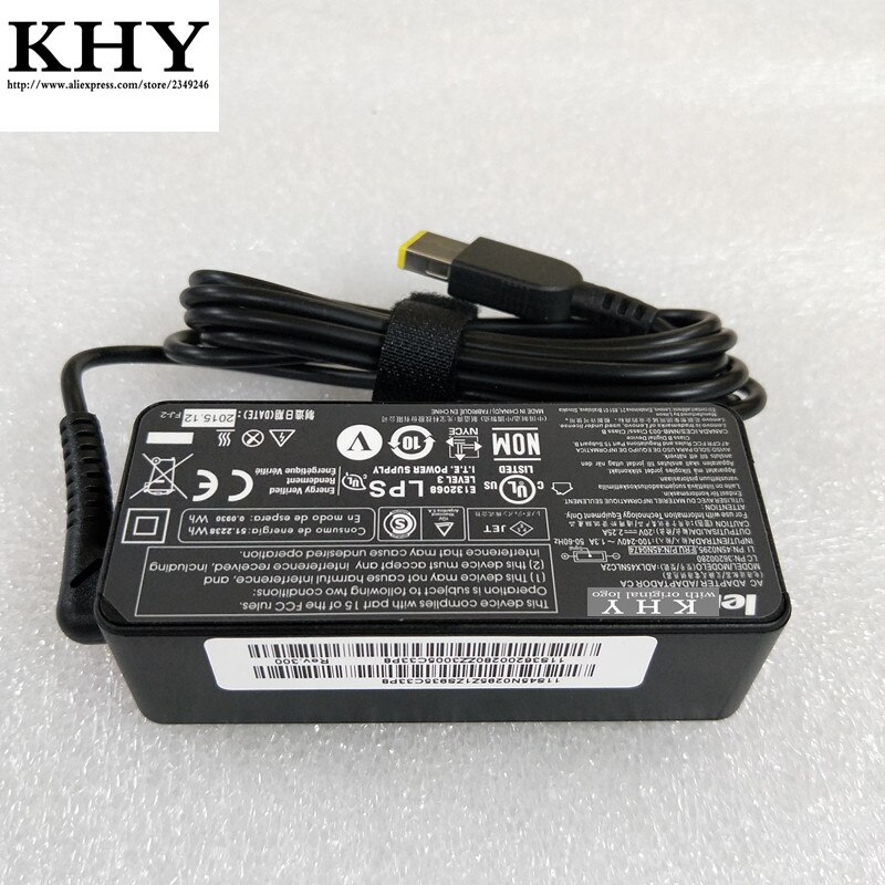 Original 45W 2pin AC Adapter P/N 45N0292 45N0294 45N0296 45N0300 45N0473 45N0474 45N0475 00HM612 00HM614 00HM616 00HM625