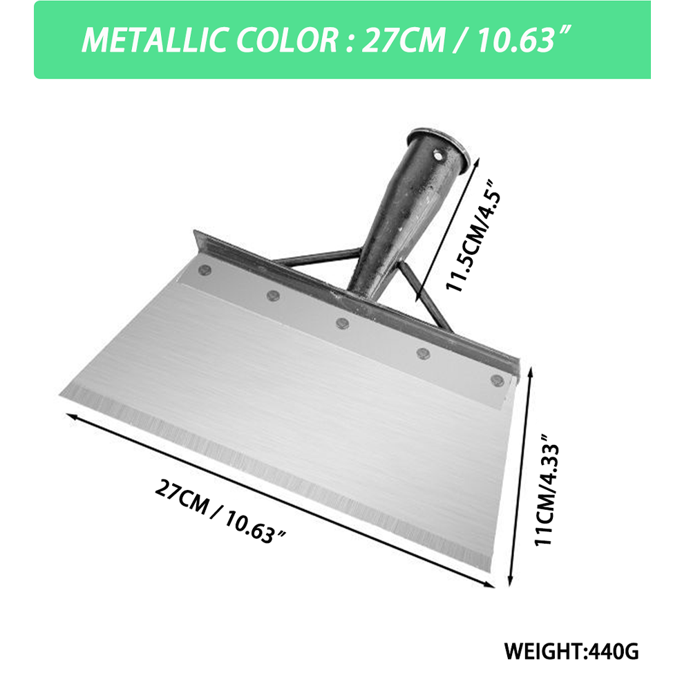 Garden Cleaning Spade Knife Made of Manganese Steel Ideal for Removing Weeds Moss Water Stains and Other Gardening Tasks: Gold