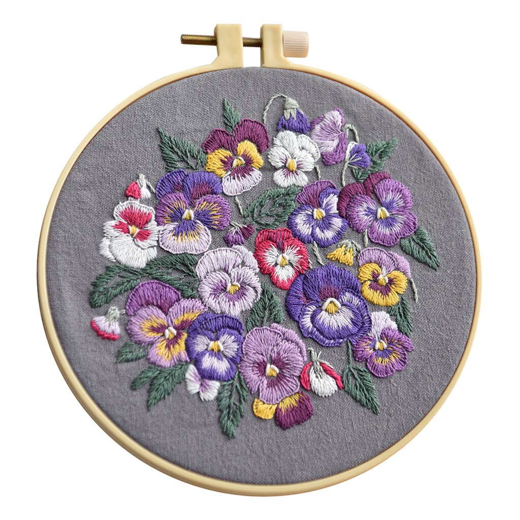 DIY Hand Kits Embroidery Cross Stitch Craft with Pattern for Starters