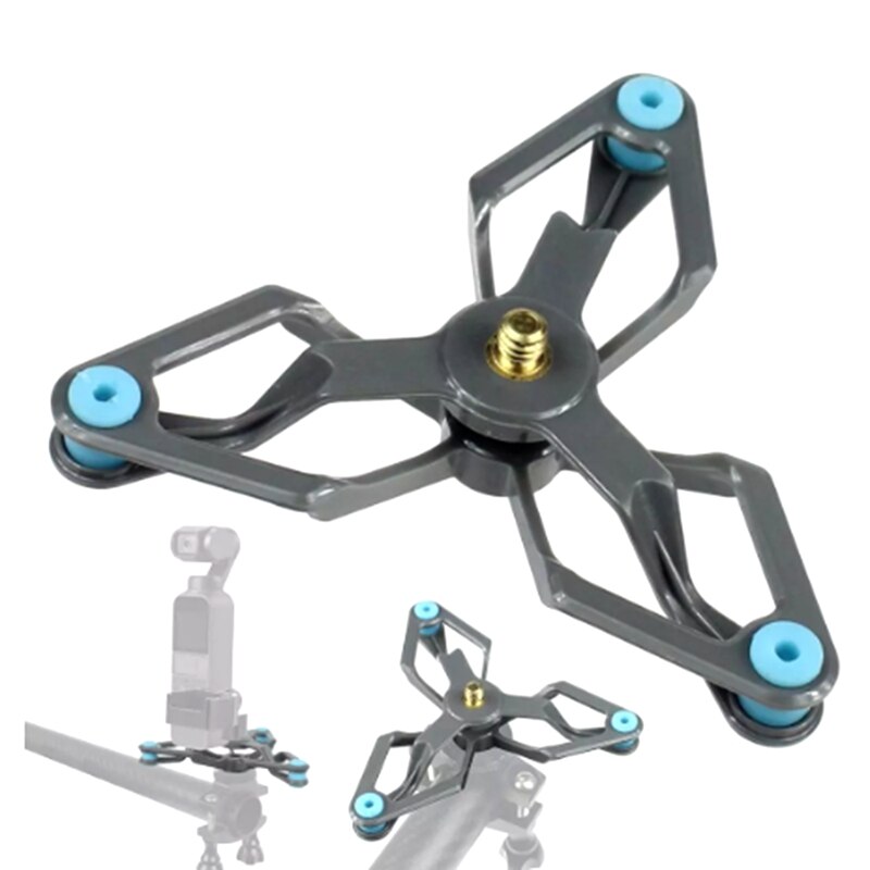 Damping Shock Absorber Mount Stand Bracket Tripod Kit Screw for Gopro Hero 8 Camera Bike Bicycle Fixed