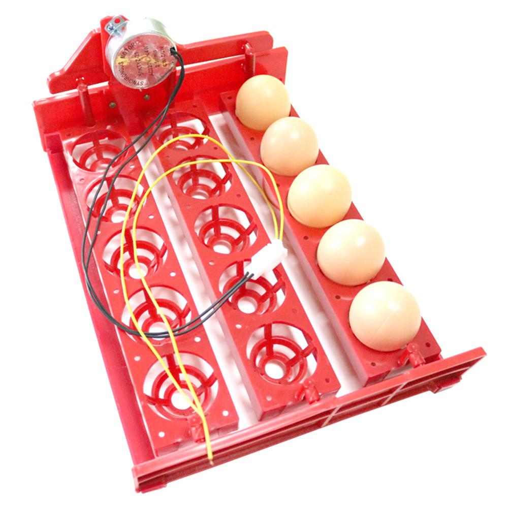 15 Eggs Automatically Incubator Turn Eggs Tray 220V/110V/12V Motor Chicken Birds Eggs Hatching Equipment Poultry Incubator