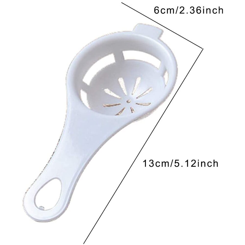 Egg Separator White Yolk Sieving Separates Eggs Wheat Straw Plastic Tools For Kitchen Convenience Dining Cooking Accessories