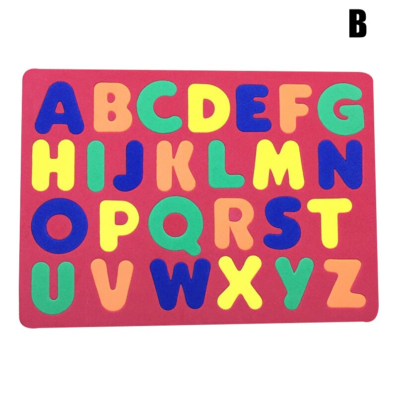 Kinderen Leren Letters Cijfers Stereo Koelkast Koelkast Sticker Home Decoratie Educatief Training BM88: b