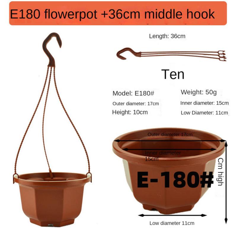 Hängender Blumentopf aus Kunststoff, Sukkulenten-Übertopf, Orchideen-Hängetopf für Balkon, Garten, Pflanzbedarf, 9,8 cm: dunkel khaki