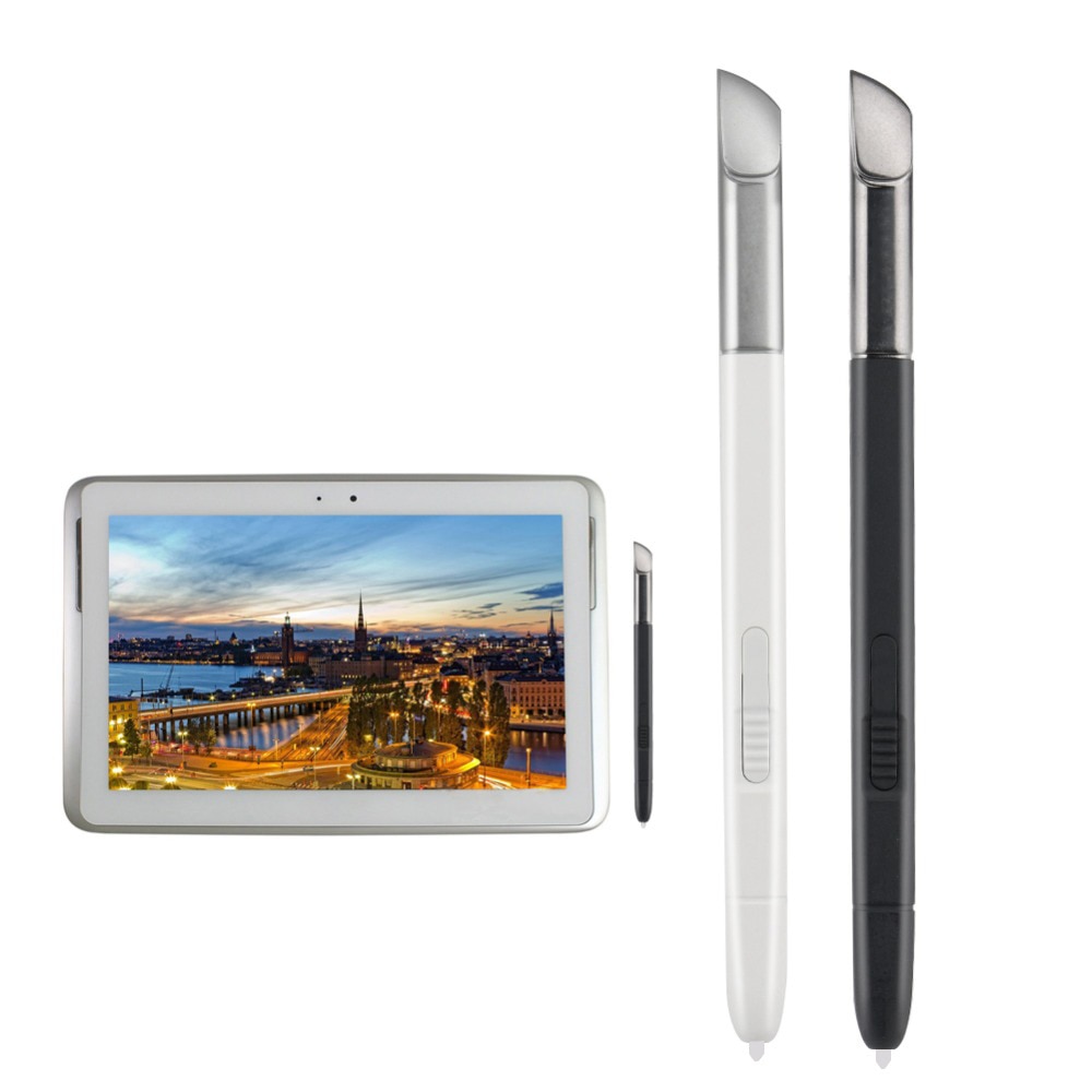 Touch Stylus Pen Stylussen Plastic Voor Samsung Galaxy Note 10.1 Tablet N8000 Zwart, Wit Lichtgewicht