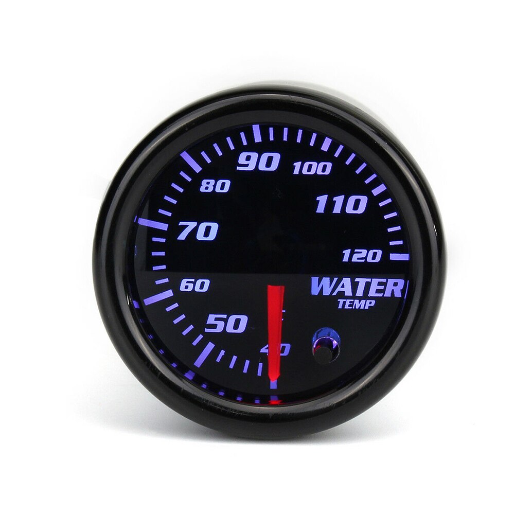 Led Display Digitale Universele Water Temperatuurmeter Met Sensor Metalen Auto Gebruik 7 Kleur Meter Koelvloeistof Hoge Nauwkeurigheid Duurzaam