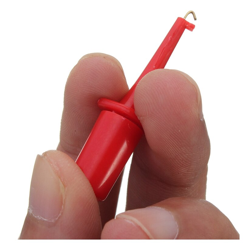 10 x clamp multimeter probes probe tips gauge test hook clamp probe