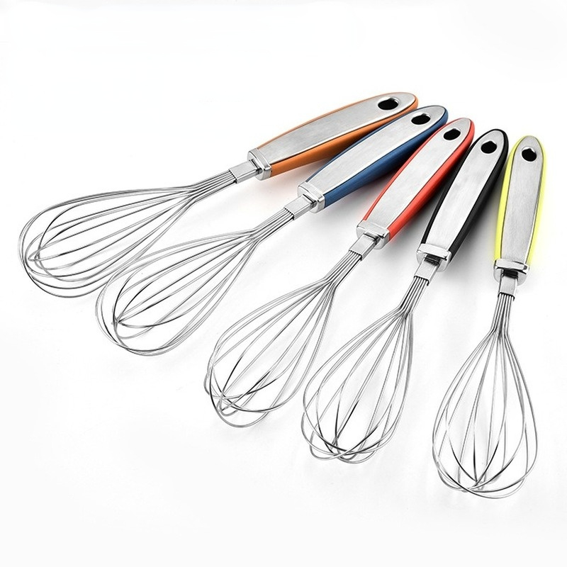 Egg Shaker Beater Stainless Steel Milk Frother Pastry Tools Portable Blender Mixer Food Cooking Accessories Kitchen Small Items