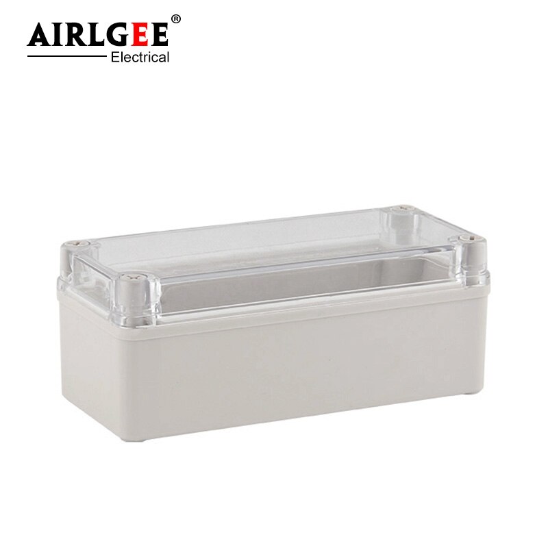 180*80*70mm outdoor plastic transparent cover junction box sealed box power box distribution box waterproof