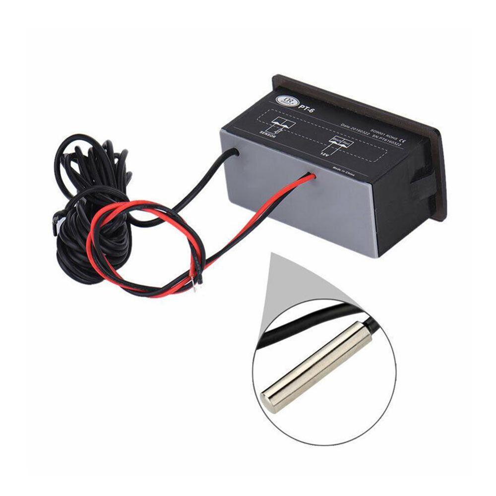 Mini thermomètre de température pour voiture, affichage numérique LCD, intérieur et extérieur, ℃ N9O6