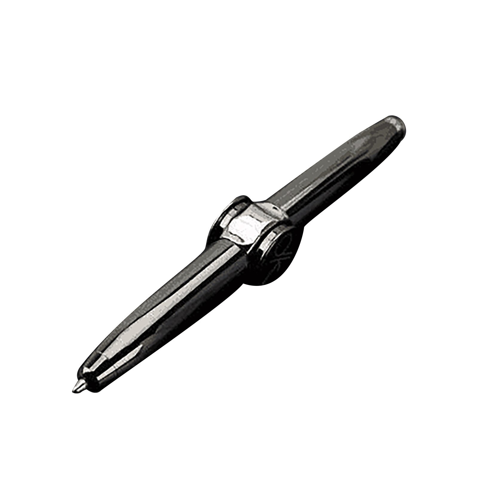 Giroscopio de descompresión giratorio LED multifunción Bolígrafo de Metal descomprimir la pluma giratoria, bolígrafo de descompresión: E